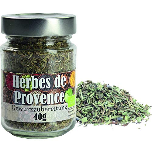 Herbes de Provence Kräuter der Provence Vegan BARRIQUE-Feine Manufaktur Deutschland 40g-Glas von BARRIQUE-Feine Manufaktur