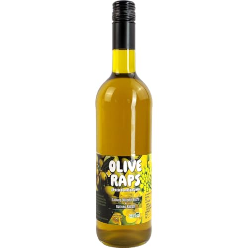 Öl Olive-Raps-Öl Speiseölmischung Vegan BARRIQUE-Feine Manufaktur Deutschland 750ml-Fl von BARRIQUE-Feine Manufaktur