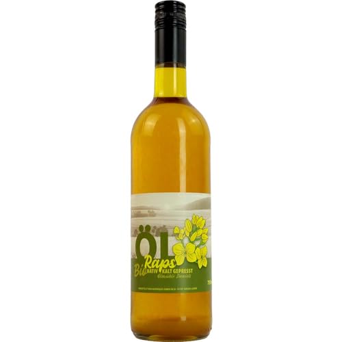 Öl Rapsöl nativ kaltgepresst Vegan BARRIQUE-Feine Manufaktur Deutschland 750ml-Fl von BARRIQUE-Feine Manufaktur