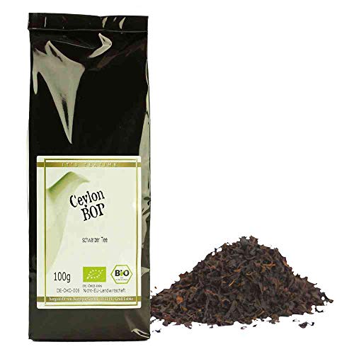 Tee schwarz Ceylon BOP Schwarzer Tee Vegan BARRIQUE-Feine Manufaktur Sri Lanka - Ceylon 100g-Pack von BARRIQUE-Feine Manufaktur