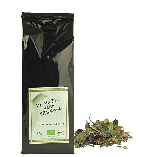Tee weiß Pai Mu Tan Weißer Tee, coarse cut Vegan BARRIQUE-Feine Manufaktur China 50g-Pack von BARRIQUE-Feine Manufaktur