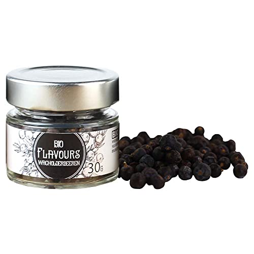 Wacholderbeeren für Gin,30g vegan BARRIQUE-Feine Manufaktur Deutschland 30g-Glas von BARRIQUE-Feine Manufaktur
