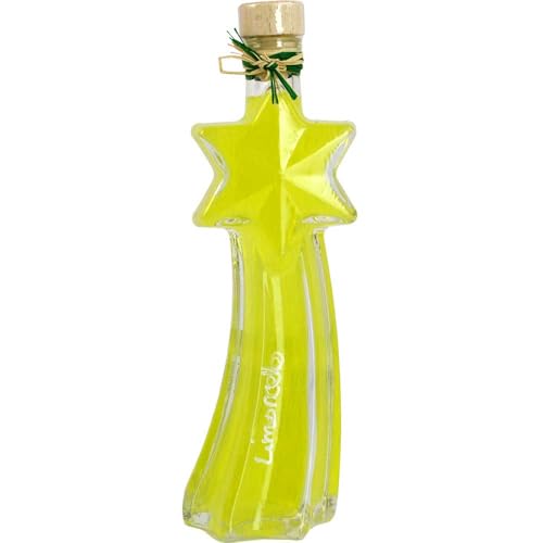 Limoncello Likör Präsent Sternschuppe Limonenlikör Vegan BARRIQUE-Handabfüllungen Liköre Italien 200ml-Fl von BARRIQUE-Handabfüllungen Liköre