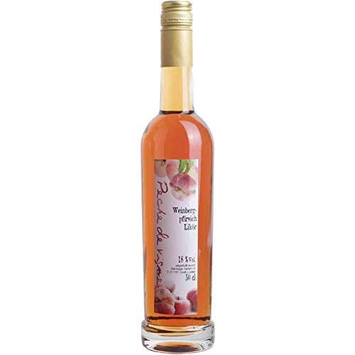 Weinbergpfirsichlikör Liqueur pêches de vigne Vegan BARRIQUE-Destillate und Liköre Frankreich 500ml-Fl von Barrique