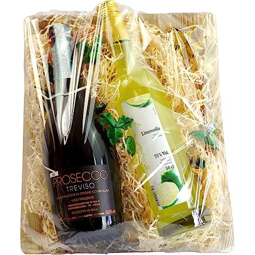 Präsent 'Limoncello-Prosecco' Limoncello und Prosecco BARRIQUE-Präsentservice Deutschland 1Stück von BARRIQUE-Präsentservice