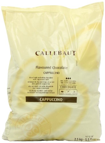Aromatisierte Dekormasse - Cappuccino, Callets, 2,5 kg Aromatisierte Dekormasse - Cappuccino, Callets, 2,5 kg von Callebaut