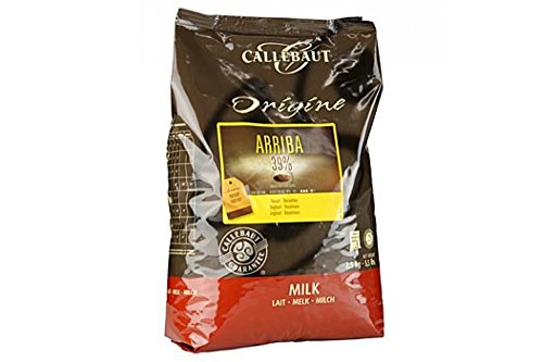 Origine Arriba, Vollmilch Couverture, Callets, 39% Kakao, 25,5% Milch, 2,5 kg von BARRY CALLEBAUT BELGIUM N.V.