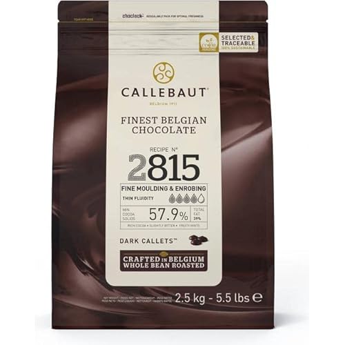 Zartbitterschokolade Excellent, Callets, 57,7% Kakao, 2,5 kg Zartbitterschokolade Excellent, Callets, 57,7% Kakao, 2,5 kg von Callebaut