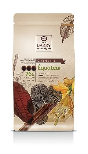 Origine Ecuador, dunkle Schokolade, Callets, 76% Kakao, 1 kg Origine Ecuador, dunkle Schokolade, Callets, 76% Kakao, 1 kg von Cacao Barry