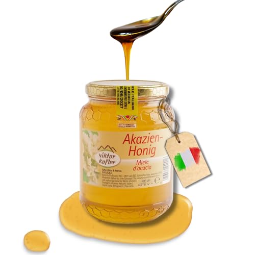 BAVAREGOLA Akazienhonig 500g Glas - natürlicher, roher Honig aus Südtirol BAVAREGOLA Akazienhonig 500g Glas - natürlicher, roher Honig aus Südtirol von BAVAREGOLA