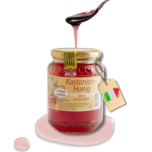 BAVAREGOLA Kastanienhonig 500g Glas - natürlicher, roher Honig aus Südtirol BAVAREGOLA Kastanienhonig 500g Glas - natürlicher, roher Honig aus Südtirol von BAVAREGOLA