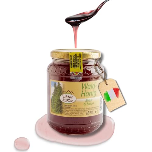 BAVAREGOLA Waldhonig 500g Glas - natürlicher, roher Honig aus Südtirol BAVAREGOLA Waldhonig 500g Glas - natürlicher, roher Honig aus Südtirol von BAVAREGOLA