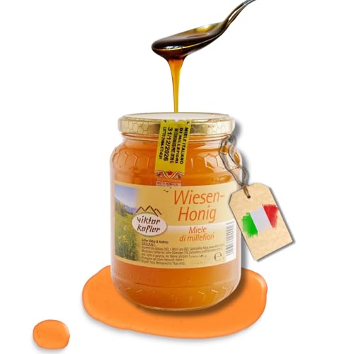 BAVAREGOLA Wiesenhonig 500g Glas - natürlicher, roher Honig aus Südtirol BAVAREGOLA Wiesenhonig 500g Glas - natürlicher, roher Honig aus Südtirol von BAVAREGOLA