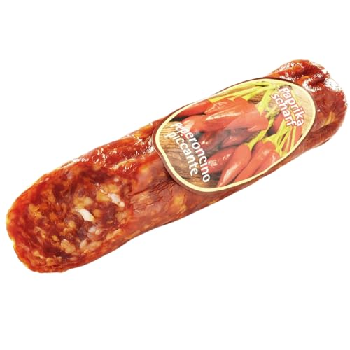 Italienische Salami Pikant - Südtiroler Peperoncino 220g - Viktor Kofler Salami Spezialität aus Lana/Südtirol Italienische Salami Pikant - Südtiroler Peperoncino 220g - Viktor Kofler Salami Spezialität aus Lana/Südtirol von BAVAREGOLA