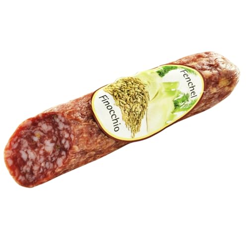 Italienische Salami - Südtiroler Fenchelsalami 210g - Viktor Kofler Salami Spezialität aus Lana/Südtirol von BAVAREGOLA