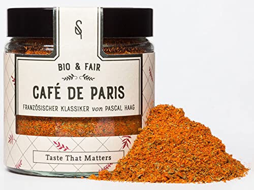 SoulSpice BIO Café De Paris Gewürzmischung - Kräuterbutter Gewürz - Premium Bio Gewürz für klassische Kräuterbutter zum selber machen von BAVAREGOLA