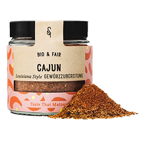 SoulSpice BIO Cajun Gewürz - BBQ Rub - Premium Fairtrade Gewürzmischung für Südstaaten-Klassiker von BAVAREGOLA