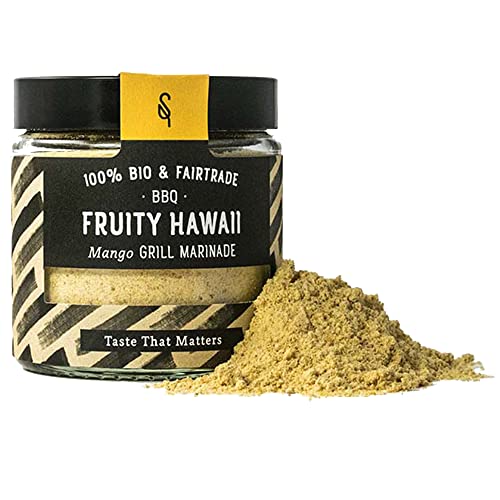 SoulSpice BIO Fruity Hawaii Grill Marinade - 70g - fruchtig, süßes premium Grillgewürz für ein exotisches BBQ Erlebnis von BAVAREGOLA