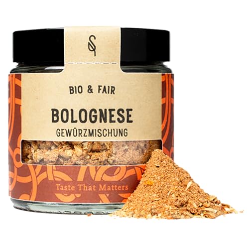SoulSpice Bio Bolognese Gewürz 65g - natürliche Gewürzmischung für authentische italienische Spaghetti Bolognese Sauce - 100% Bio und Fairtrade von BAVAREGOLA