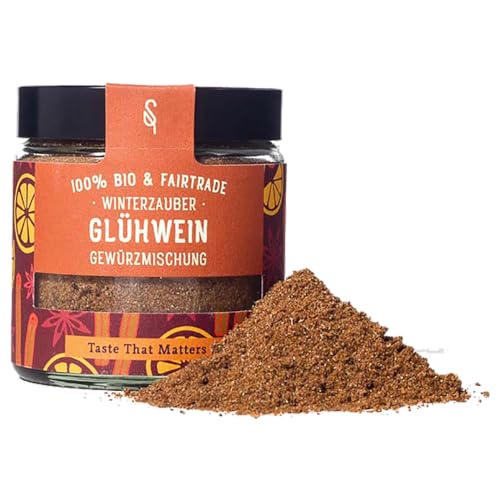 SoulSpice Bio Glühweingewürz - 45g Gewürzmischung für Glühwein, Punsch & Feuerzangenbowle - höchste Bio Qualität - für ca. 5L Glühwein selber machen von BAVAREGOLA