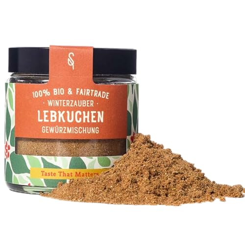 SoulSpice Bio Lebkuchengewürz - 46g Gewürzmischung für Lebkuchen & Pfefferkuchen - Weihnachtsgewürz perfekt zum Kochen & Backen und Lebkuchen selber machen von BAVAREGOLA