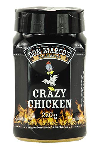 Don Marco's Barbecue Rub Crazy Chicken 220g in der Streudose, Grillgewürzmischung von DON MARCO'S BARBECUE