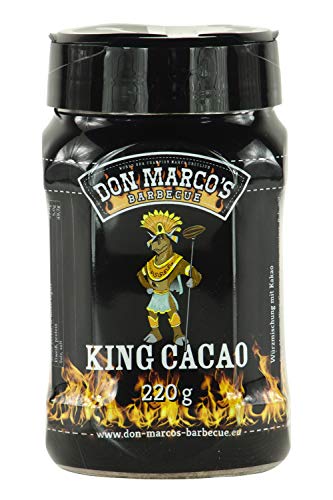 Don Marco's Barbecue Rub King Cacao 220g in der Streudose, Grillgewürzmischung von DON MARCO'S BARBECUE