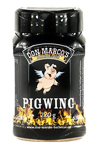 Don Marco's Barbecue Rub PigWing 220g in der Streudose, Grillgewürzmischung von DON MARCO'S BARBECUE