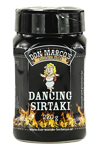 Don Marco's Barbecue Rub Dancing Sirtaki 220g in der Streudose, Grillgewürzmischung von DON MARCO'S BARBECUE