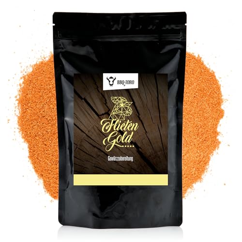 BBQ-Toro "Flieten Gold" | 500 gr. Gewürzzubereitung | Für Hähnchen und vieles mehr | Hähnchengewürz, Hähnchengewürzmischung, Brathähnchengewürz, Putengewürz | Grillhähnchen, Hähnchenflügel BBQ-Toro "Flieten Gold" | 500 gr. Gewürzzubereitung | Für Hähnchen und vieles mehr | Hähnchengewürz, Hähnchengewürzmischung, Brathähnchengewürz, Putengewürz | Grillhähnchen, Hähnchenflügel von BBQ-Toro