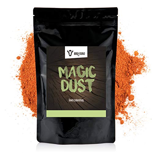 BBQ-Toro "Magic Dust" | 500 gr. | Gewürzzubereitung | BBQ Rub für Spare Ribs, Pulles Pork und vieles mehr von BBQ-Toro