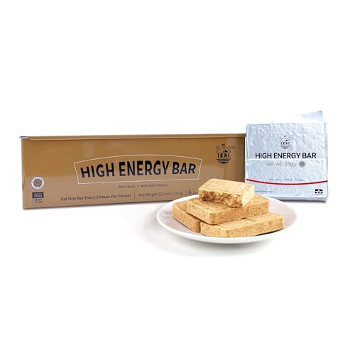 Emergency Food Ration Bars - Milk Flavor Compressed Biscuit Survival Tabs, 20 years Shelf Life Emergency Food Supplies, For Outdoor Camping Hiking Snowstorm,Tin Box 6 Count Emergency Food Ration Bars - Milk Flavor Compressed Biscuit Survival Tabs, 20 years Shelf Life Emergency Food Supplies, For Outdoor Camping Hiking Snowstorm,Tin Box 6 Count von BDH
