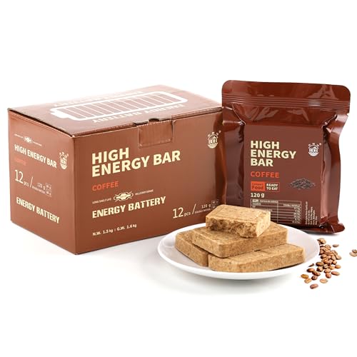 Notfall-Rationen-Riegel 12 Stück komprimierte Keks-Tabs mit Kaffeegeschmack, Lebensmittelrationen für Outdoor-Camping, Wandern, Schneesturm, Erdbeben, 20 Jahre haltbar Notfall-Rationen-Riegel 12 Stück komprimierte Keks-Tabs mit Kaffeegeschmack, Lebensmittelrationen für Outdoor-Camping, Wandern, Schneesturm, Erdbeben, 20 Jahre haltbar von BDH
