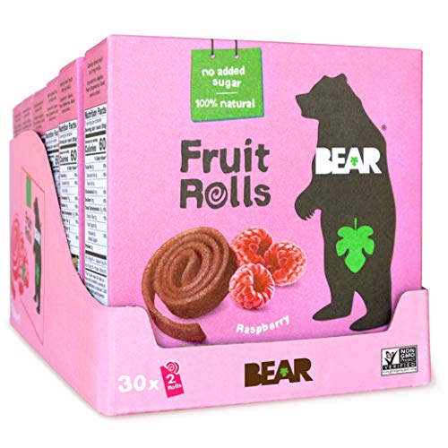 Bear Fruit Yoyos Raspberry Multipack 5 x 20g, 6 Pack von BEAR