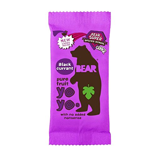 Bear | Yoyo Pure Fruit Rolls-Blackcur | 18 x 20G von BEAR