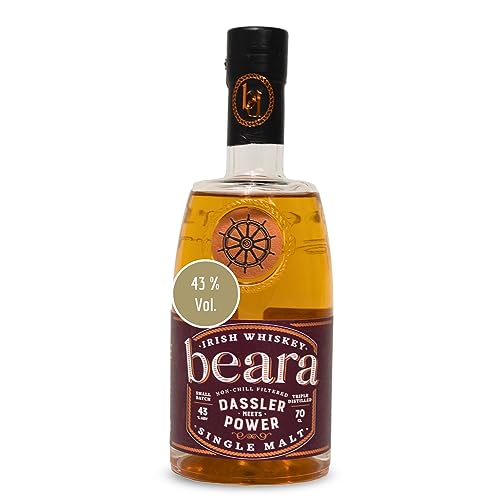 Dassler meets Power Single Malt Whiskey 1x0,7 l I Irischer Whiskey I Whiskey in Eichenfässern gereift I Single Malt Irish Whiskey I malzig im Geschmack I 43% Vol. Dassler meets Power Single Malt Whiskey 1x0,7 l I Irischer Whiskey I Whiskey in Eichenfässern gereift I Single Malt Irish Whiskey I malzig im Geschmack I 43% Vol. von BEARA