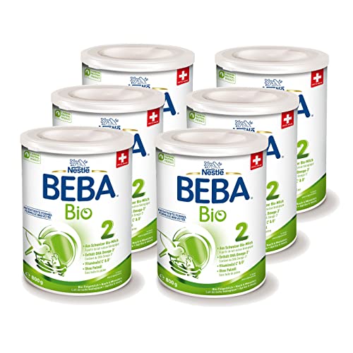 BEBA 2 Bio Folgemilch, Folgemilch nach dem 6. Monat (6 x 800g) von BEBA