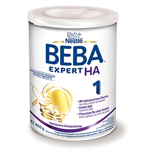 Nestlé BEBA EXPERT HA 1 Hydrolisierte Anfangsnahrung (1 x 800g) von BEBA