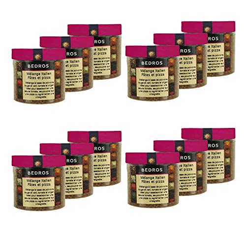 Set mit 12 italienischen Pizzateigen – Topf 65 g Set mit 12 italienischen Pizzateigen – Topf 65 g von BÉDROS