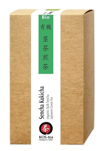 Sencha Kukicha 有機 茎茶煎茶 - 100g Packung, grüner loser Tee, Japan von BEEMEN