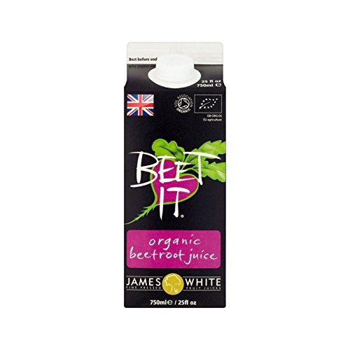 James Weiße Beete Es Bio-Rote-Bete-Saft 750Ml - (Packung mit 2) von BEET IT
