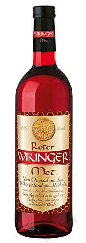 Roter Wikinger Met Behn Honigwein 6,0% Vol. in der Flasche (4x 0,75l = 3,0l Met) von Behn