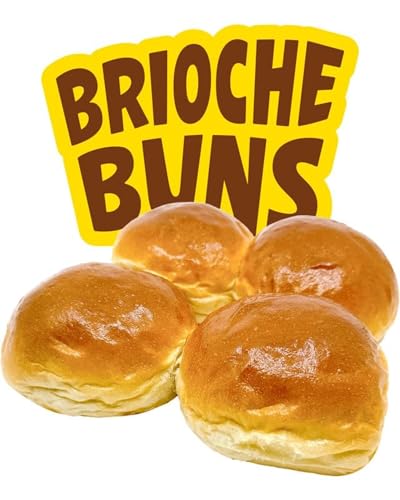 Brioche - Weiche & zarte Burger Buns - Frisch gebackene Brötchen mit hausgemacher Qualität - Backwaren von Bekarei von Bekarei