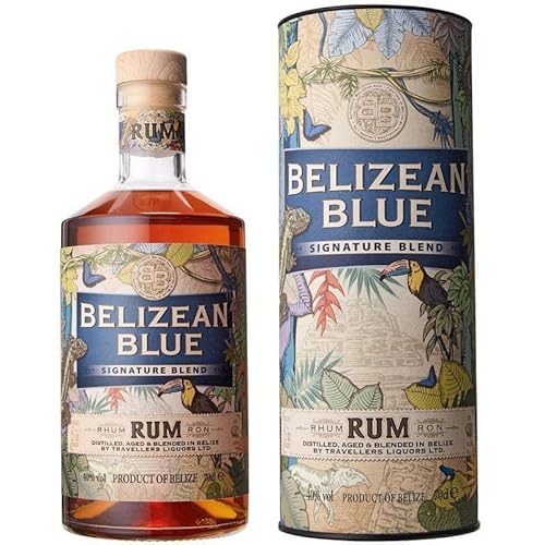 BELIZEAN BLUE RUM SIGNATURE BLEND 70 CL IN ASTUCCIO von BELIZEAN BLUE