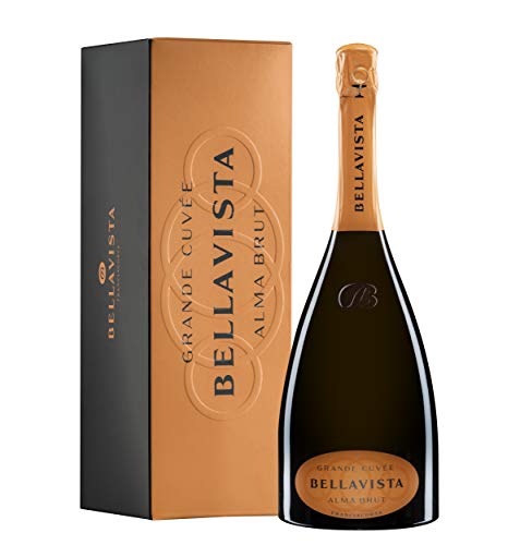 Bellavista Alma Grande Cuvèe Brut - Franciacorta di Lombardia Astucciato DOCG - Chardonnay, Pinot Noir, Pinot Blanc Trauben, Plant Based - 1 Flasche 1500 ml Bellavista Alma Grande Cuvèe Brut - Franciacorta di Lombardia Astucciato DOCG - Chardonnay, Pinot Noir, Pinot Blanc Trauben, Plant Based - 1 Flasche 1500 ml von BELLAVISTA