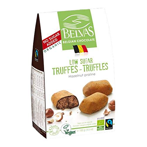 Belvas Organic Low Sugar Truffle Chocolate 100g von BELVAS