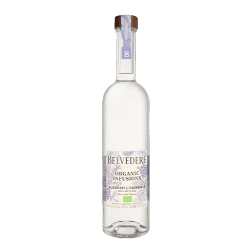 Belvedere Organic Infusions Blackberry & Lemongrass Flavoured Vodka 40% Vol. 1l von BELVEDERE