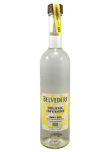 Belvedere Organic Infusions Lemon & Basil Flavoured Vodka 40% Vol. 1l von BELVEDERE