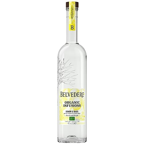 Belvedere Organic Infusions Lemon & Basil Flavoured Vodka 40% Vol. 0,7l von BELVEDERE