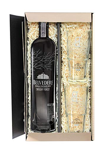 Vodka Belvedere Smogóry Forest 0,7L. Geschenkset mit 2 Gläser von BELVEDERE